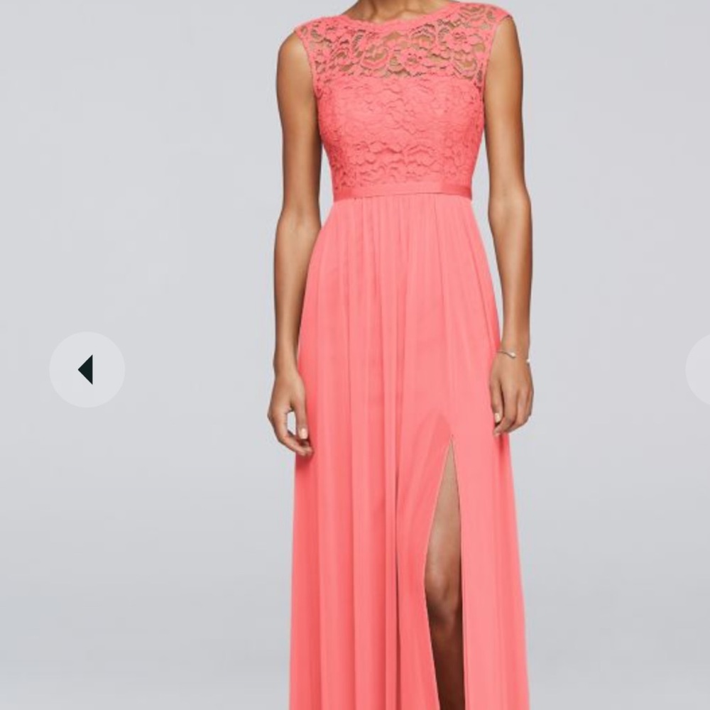 Long, Lace, Parfait Dress NWT